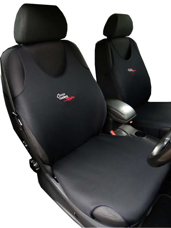 2 Black Front Car Seat Covers For Ford Fiesta Mondeo Focus - Ford Focus Seat Covers Uk
