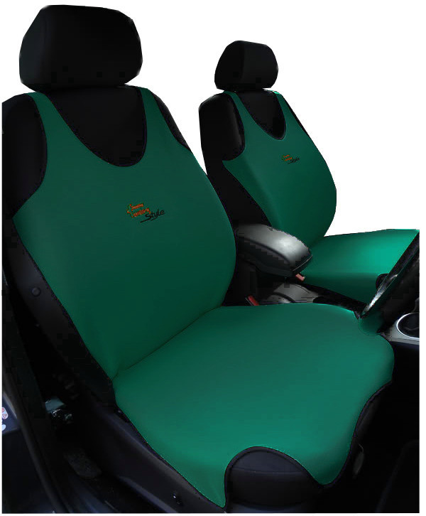 dark green car seat covers