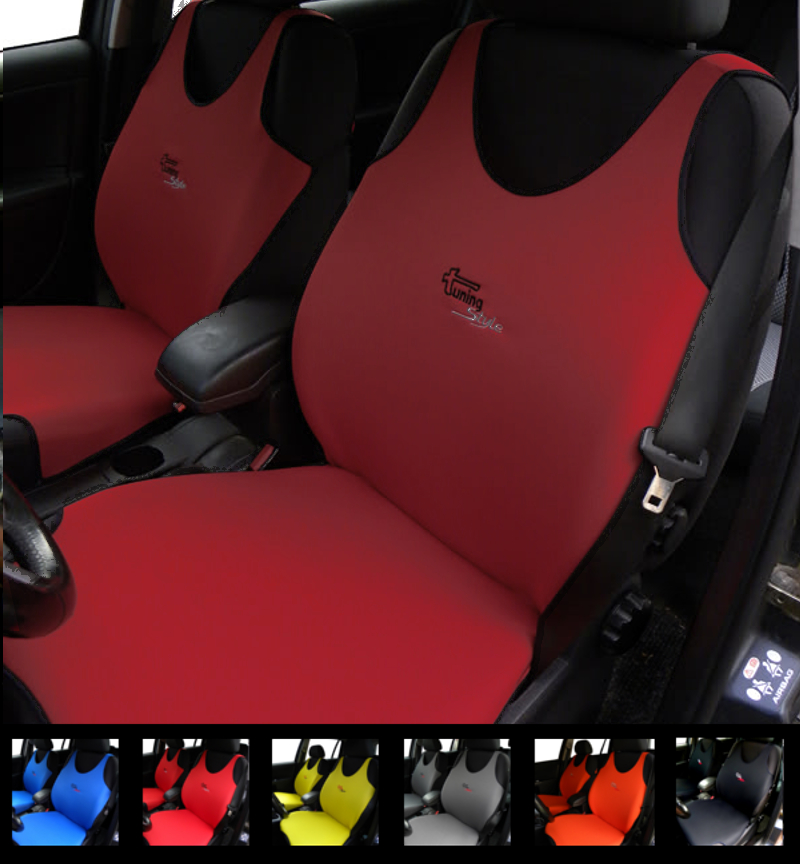 Details About Dark Red Seat Covers For Smart Fortwo Cabrio Forfour Roadster